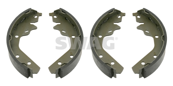 Sada brzd. čeľustí parkov. brzdy SWAG